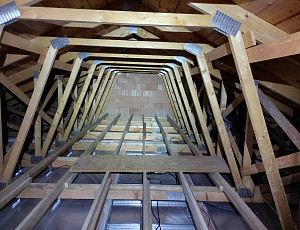 Zateplení novostavby typu bungalov pomocí foukané izolace